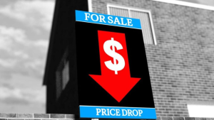 32% DOWN. The Commonwealth Bank (CBA) has predicted a 32% drop in Australian house prices.