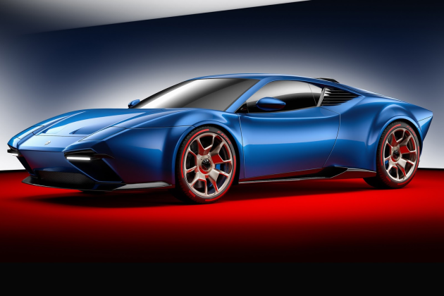 The De Tomaso Pantera lives again...... with a new Lamborghini Hurracan based creation