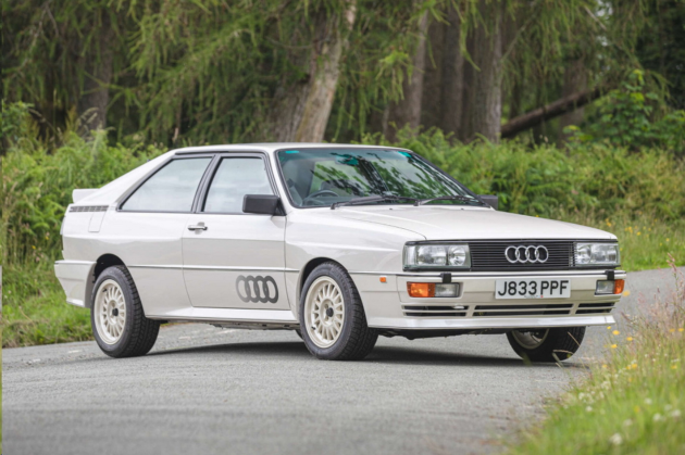 SOLD !.....at $286.000 for a 1991 Quattro 20V, which was 61.5 % above the estimate.