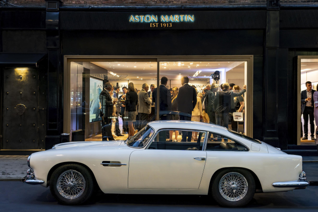 $21,455,000 for Aston Martin DP215 assists with AM decision to open Mayfair Classic Car Showroom