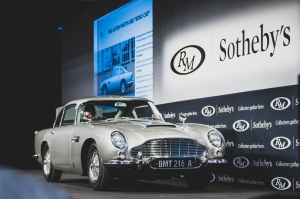 SOLD for AU $9.4 Million................A James Bond Aston Martin DB5