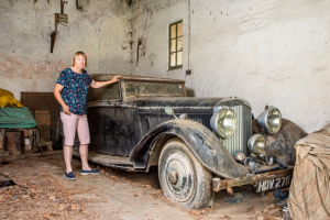 SOLD !......at $119,000 for this Barn Find Bentley, once owned by Philip Bushell.