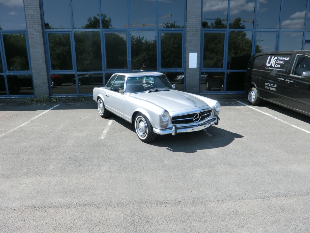 5 Classic Cars that we should have bought 5 years ago include the Mercedes Pagoda