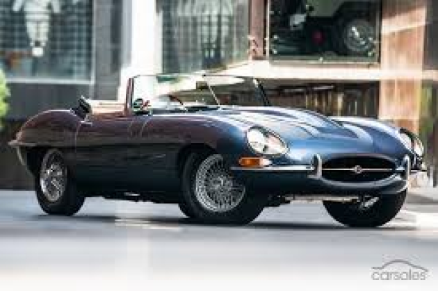 Under $500,000 for this lovely Series I Jaguar E-Type
