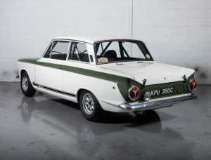 SOLD for AU$258,000. A Lotus Cortina MKI.