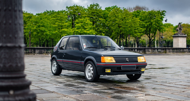 SOLD !.....at $123.000 for a 1987 Peugeot 205 GTi 1.9, $50,200 ABOVE one sold one month earlier.