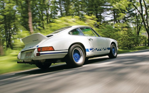 700% growth over 10 years for the Porsche 911 Carrera 2.7 RS