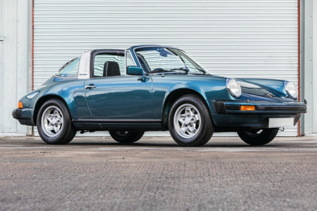 SOLD for $136,481. As the Collectible Car boom continues, even the unloved 911 SC Targa is rising !,