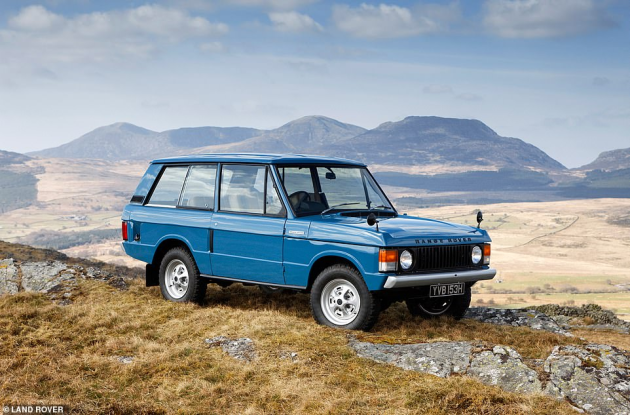 Range Rover voted the most iconic vehicle of all time