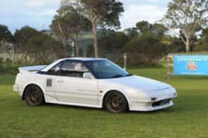 Up 130% over 18 months. The Toyota MR2 AW11 Supercharged.